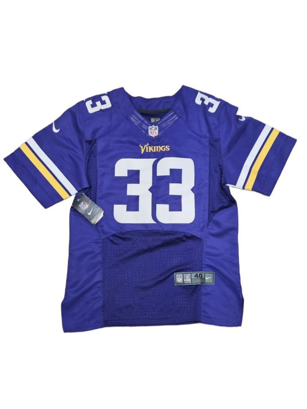 Dalvin Cook #33 Vikings Nike NFL On Field Jersey Size 40 NWT